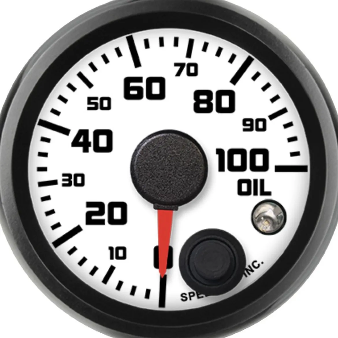 Speedhut 2-1/16" Street XL 100 PSI Oil Pressure w/Warning (R2-OP3-SXL)