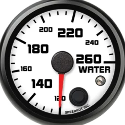 Speedhut 2-5/8" Street XL 120-260F Water Temp w/Warning (R25-WT1-SXL)