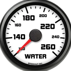 Speedhut 2-5/8" Street XL 120-260F Water Temp Gauge (L25-WT1-SXL)