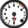 Speedhut 3-3/8" Street XL 8K RPM Shift-light Tachometer (R3-TC3-SXL)