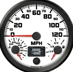 Speedhut 4.5" Street XL 120mph Speedo/Fuel Lev/WT Temp (L45-TG004-SXL)