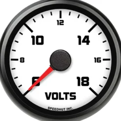 Speedhut 2-5/8" Street XL 6-18V Volt Gauge (L25-V1-SXL)