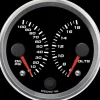 Speedhut 3-3/8" Volt / Oil PSI Dual Gauge (R3-DG19-REV)