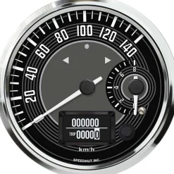 Speedhut 4-1/2" VW Design 140kmh GPS Speed/8K Tach Gauge (R45-DS11-VW)