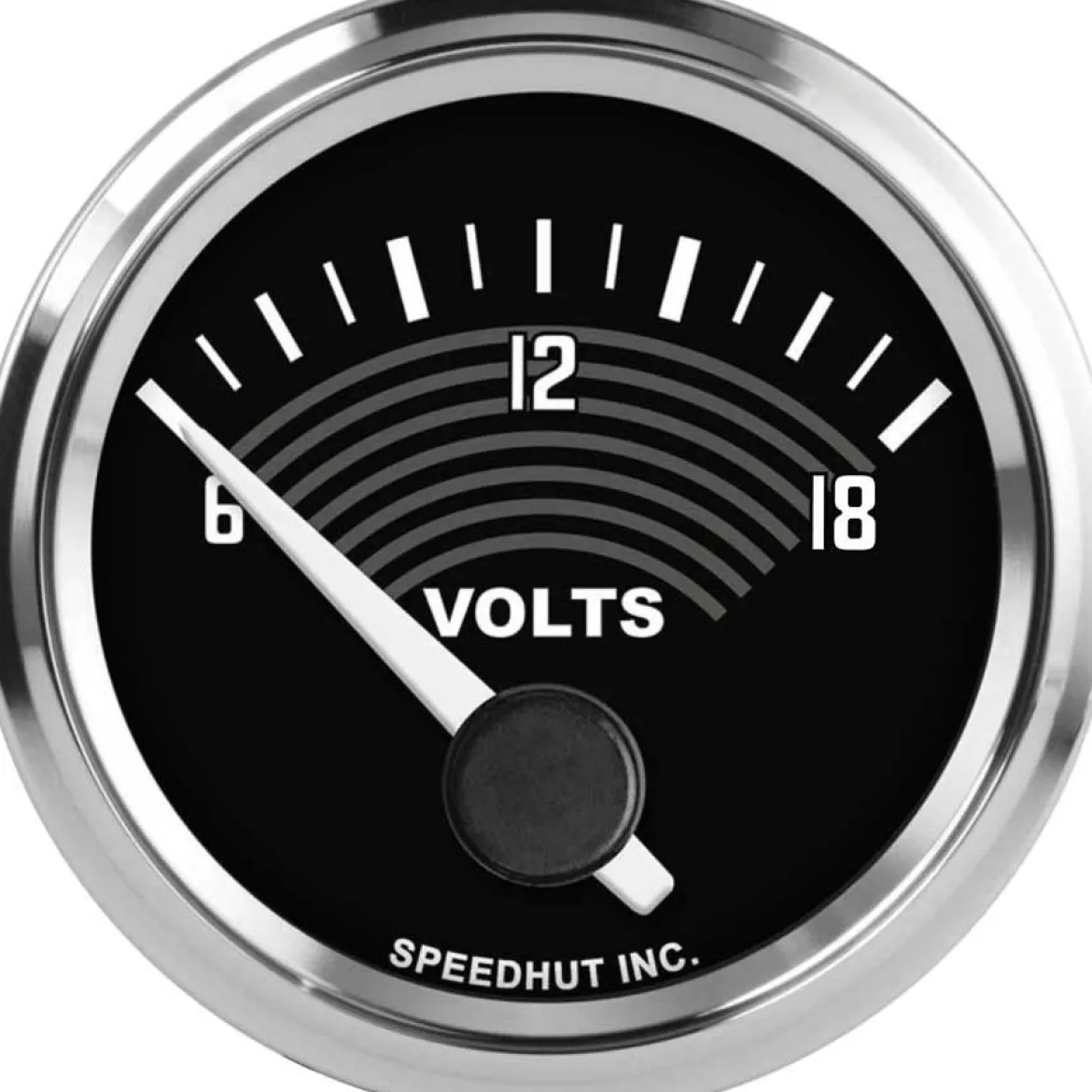 Speedhut 2-1/16" VW Design 6-18V Volt Gauge (L2-V2-VW)