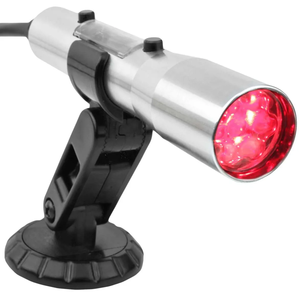 Speedhut Red LEDs SST Shift Light w/Silver Aluminum Tube (A-155)