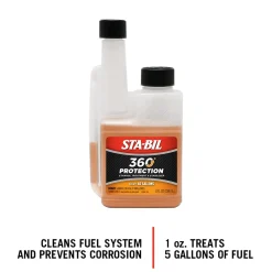 Sta-Bil 360 Protection Ethanol Treatment & Fuel Stabilizer - 8 Fl. Oz. (22288)