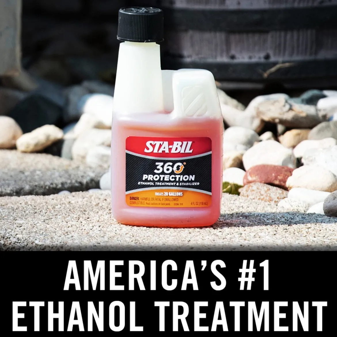 Sta-Bil 360 Protection Ethanol Treatment & Fuel Stabilizer - 4 Fl. Oz. (22295)
