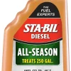 Sta-Bil Diesel All-Season - Anti-Gel Lubrication - Cetane Boost, 32 Oz. (15214)