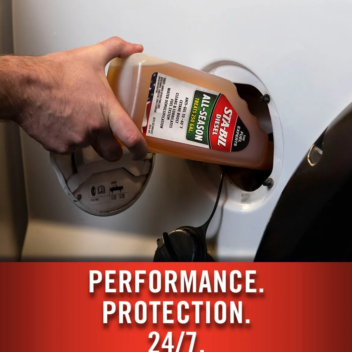 Sta-Bil Diesel All-Season - Anti-Gel Lubrication - Cetane Boost, 32 Oz. (15214)
