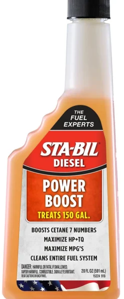 Sta-Bil Diesel Winter Ant-Gel Lubrication - Prevents Fuel Gelling 20 Oz. (15224)