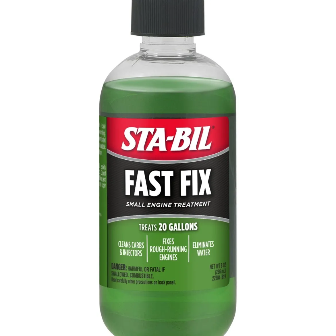 Sta-Bil Fast Fix - Small Engine Treatment, Cleans Carburetors, Green (22304)
