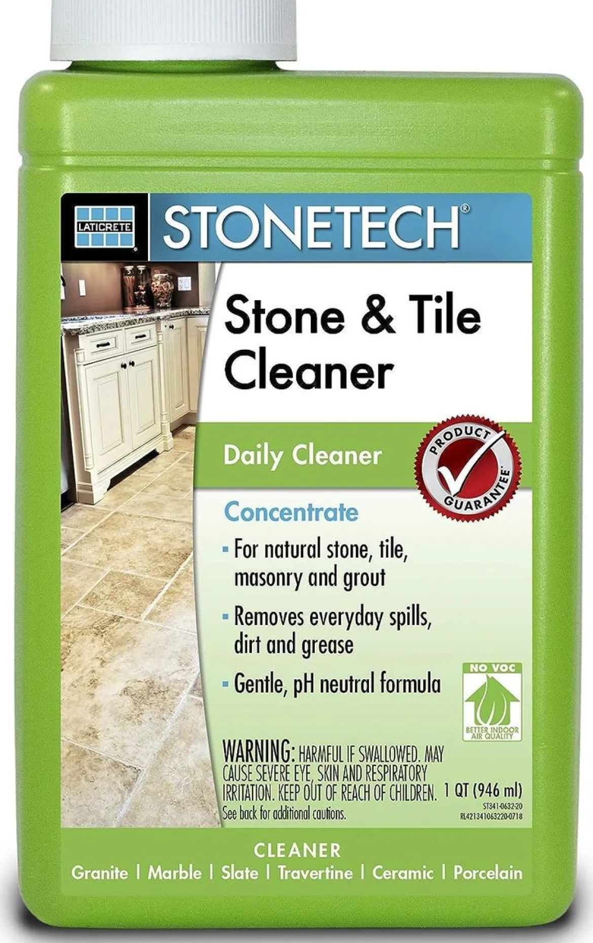 Stonetech St Stone & Tile Cleaner Conc 1 Quart/32Oz (ST341-0632-20)