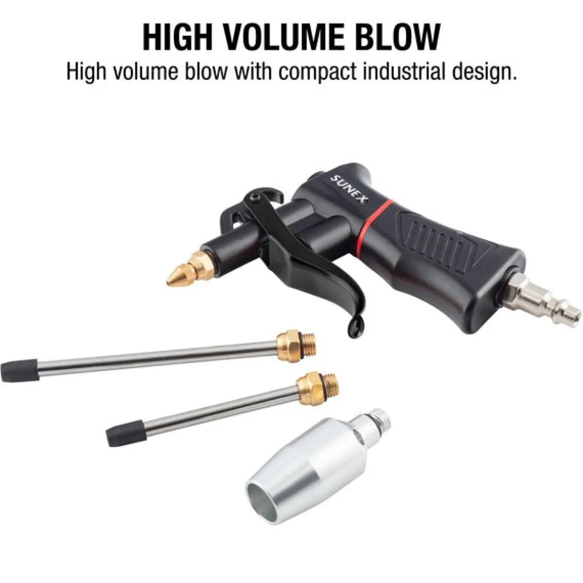 Sunex Tools 1/4" Blow Gun Kit (SXBG01K)