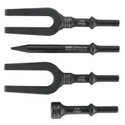 Sunex Tools 4-Piece Pneumatic Separator Air Hammer Chisel in Tool Roll (ACS4)