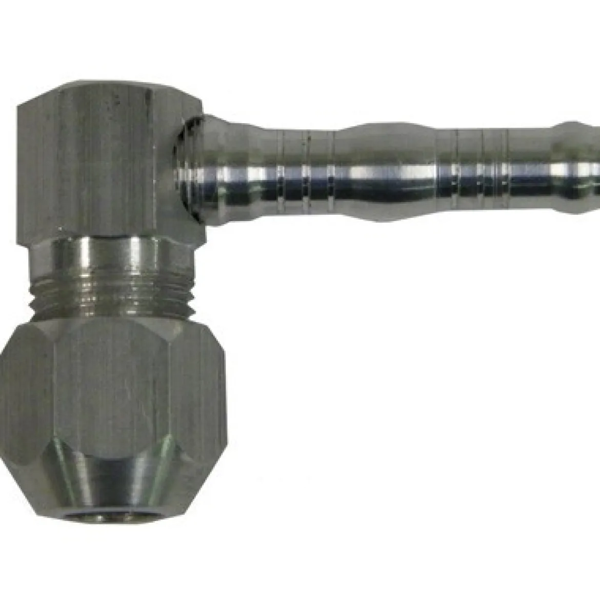 S.U.R. & R #6 Hose to 90 Degrees 3/8" Compression Union (AC2638)