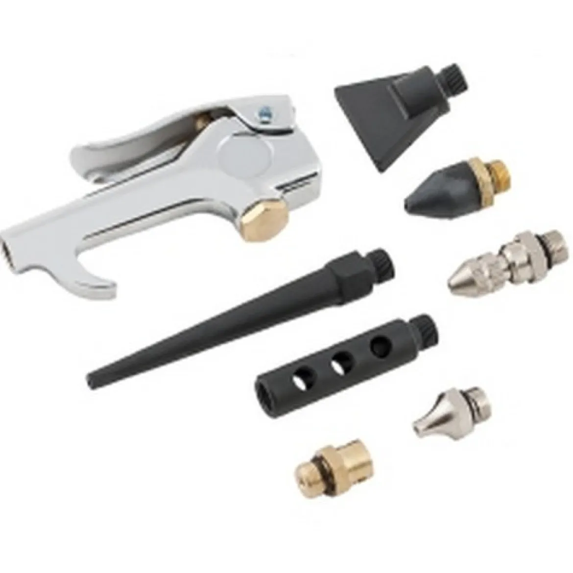 Titan Tools Blow Gun Kit 8-Piece (19436)