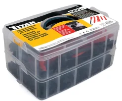 Titan Tools Car Retainer Push Clips Kit 665-Piece (85553)