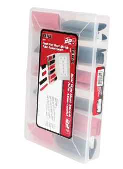 Titan Tools 22pc Large Diameter Dual-Wall Heat Shrink Tube Assortment (45209)