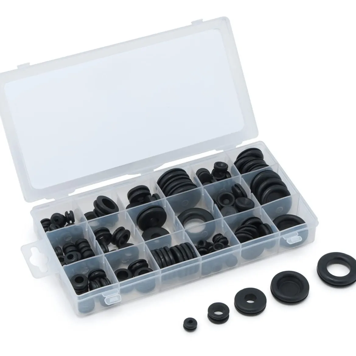Titan Tools 125pc Rubber Grommet Assortment (45214)