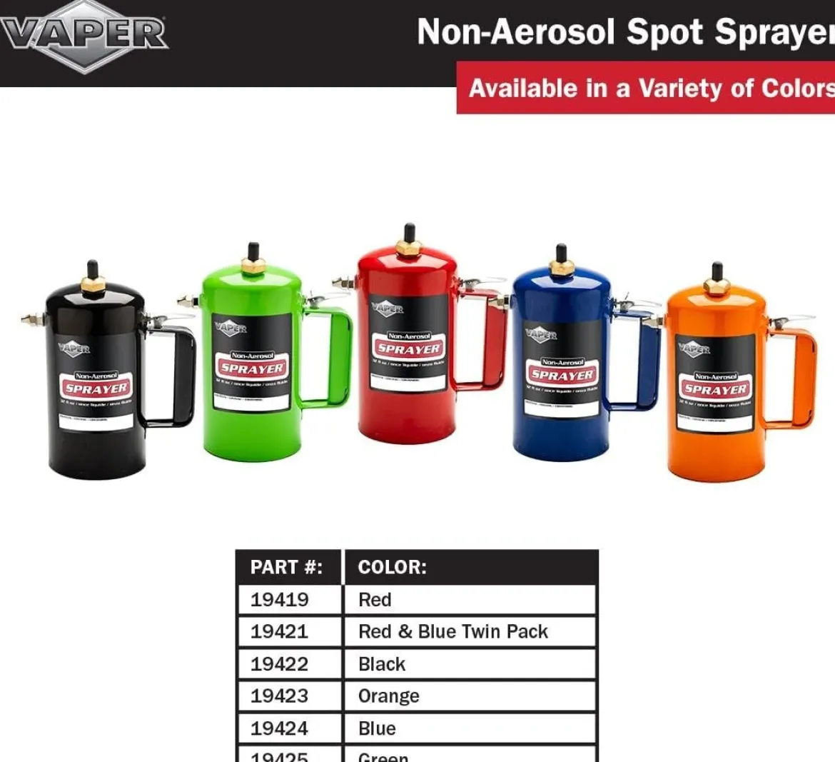 Titan Tools Spot Spray Non-Aerosol Sprayer for Acetone and Thinner 32oz (19419)