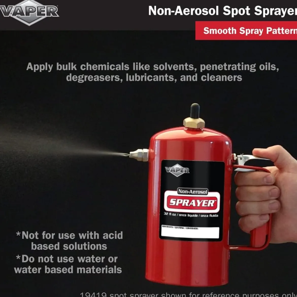 Titan Tools Spot Spray Non-Aerosol Sprayer for Acetone and Thinner 32oz (19419)