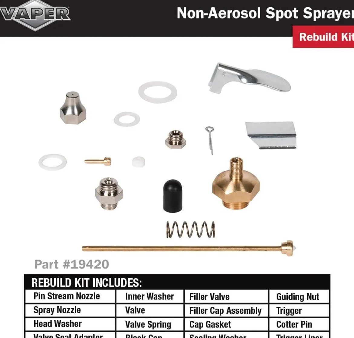 Titan Tools Spot Spray Non-Aerosol Sprayer for Acetone and Thinner 32oz (19419)