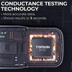 TOPDON BT50 Battery Load Tester for Cranking and Charging System (BT50)