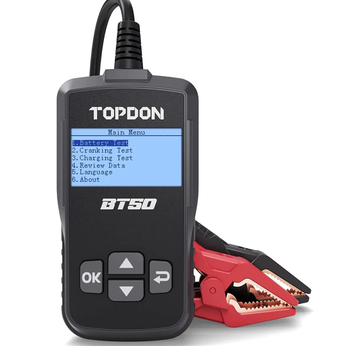TOPDON BT50 Battery Load Tester for Cranking and Charging System (BT50)