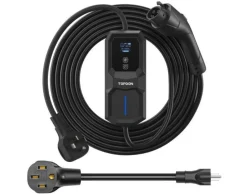 TOPDON PulseQ AC 32A Charger w/ NEMA 14-50 Plug and 5-15 Adapter (TD60610022)