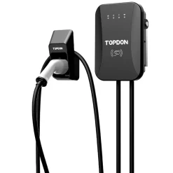 TOPDON PulseQ Smart Home Electric Car EV Charger, SAE J1772, 240V (TD52130117)