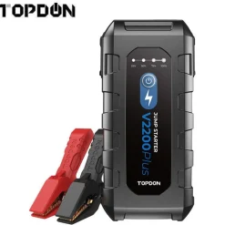 TOPDON V2200Plus 12V Jump Starter and Battery Tester Analyzer Combo (TD52130147)
