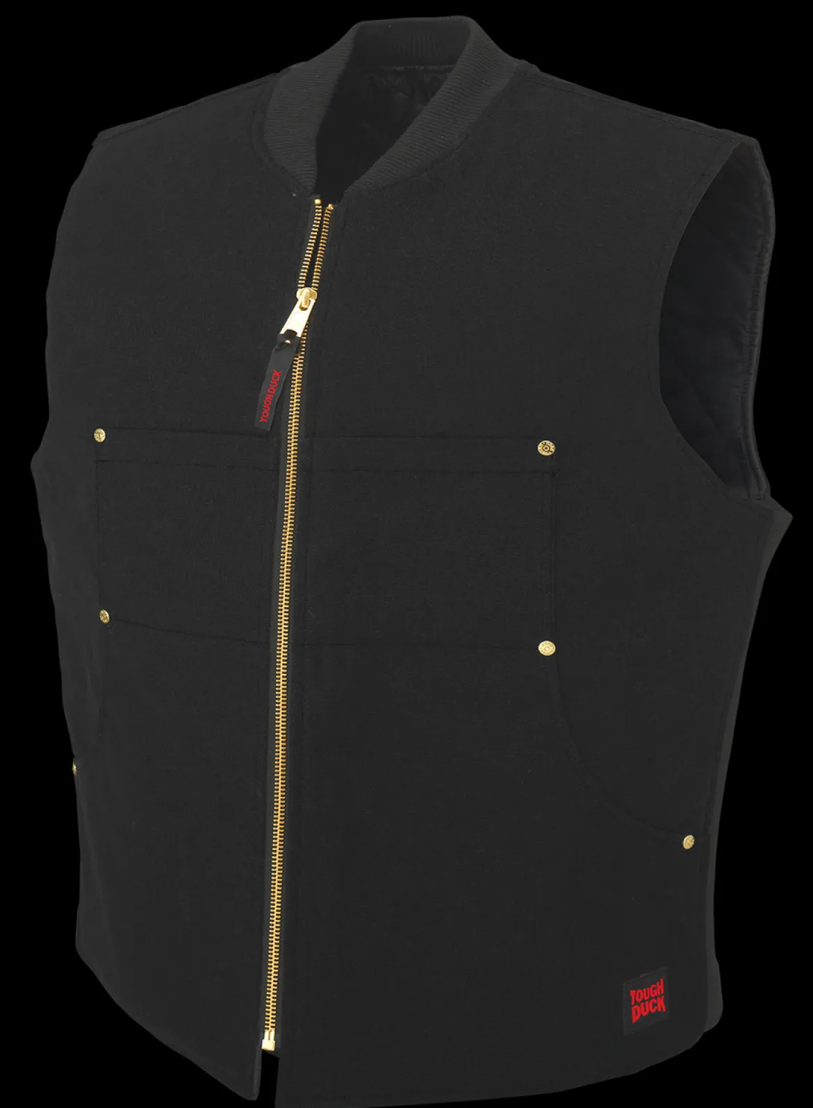 Tough Duck Men's 100% Cotton Premium 12 oz Moto Vest