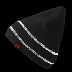 Tough Duck Men's Acrylic Knit Cap with Reflective Stripe (I45816)