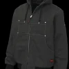 Tough Duck Men's Classic Hooded Duck Bomber Jacket with Durable Finish