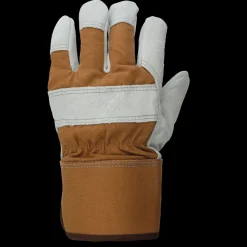 Tough Duck Men's Cow Split Leather Fitters Gloves with 100g Thinsulate (GI6606)