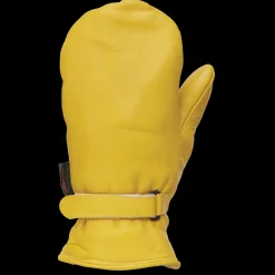 Tough Duck Men's Leather Adjustable Mitts with Pile Lining (G35312)