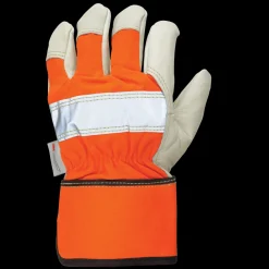 Tough Duck Men's 3Mâ„¢ Thinsulateâ„¢ Lined Full Grain Hi-Vis Fitters Glove (G79416)