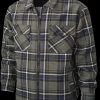 Tough Duck Men's Sherpa Bonded Flannel Jacket-Shirt (WS151, WS152)