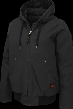 Tough Duck Women's Duck Bomber Jacket with Adjustable Hood (WJ321)