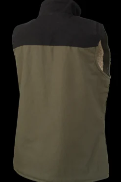 Tough Duck Women’s Sherpa Lined Vest (WV091-OLIVE)
