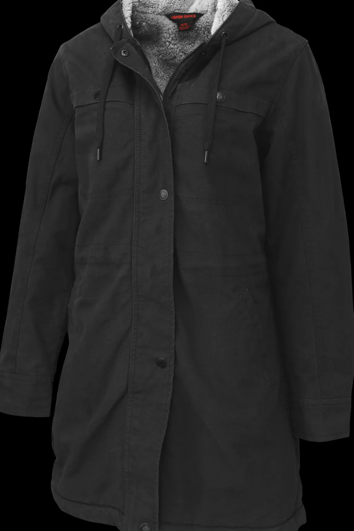 Tough Duck Women’s Sherpa Lined Jacket with Adjustable Waist (WJ201)