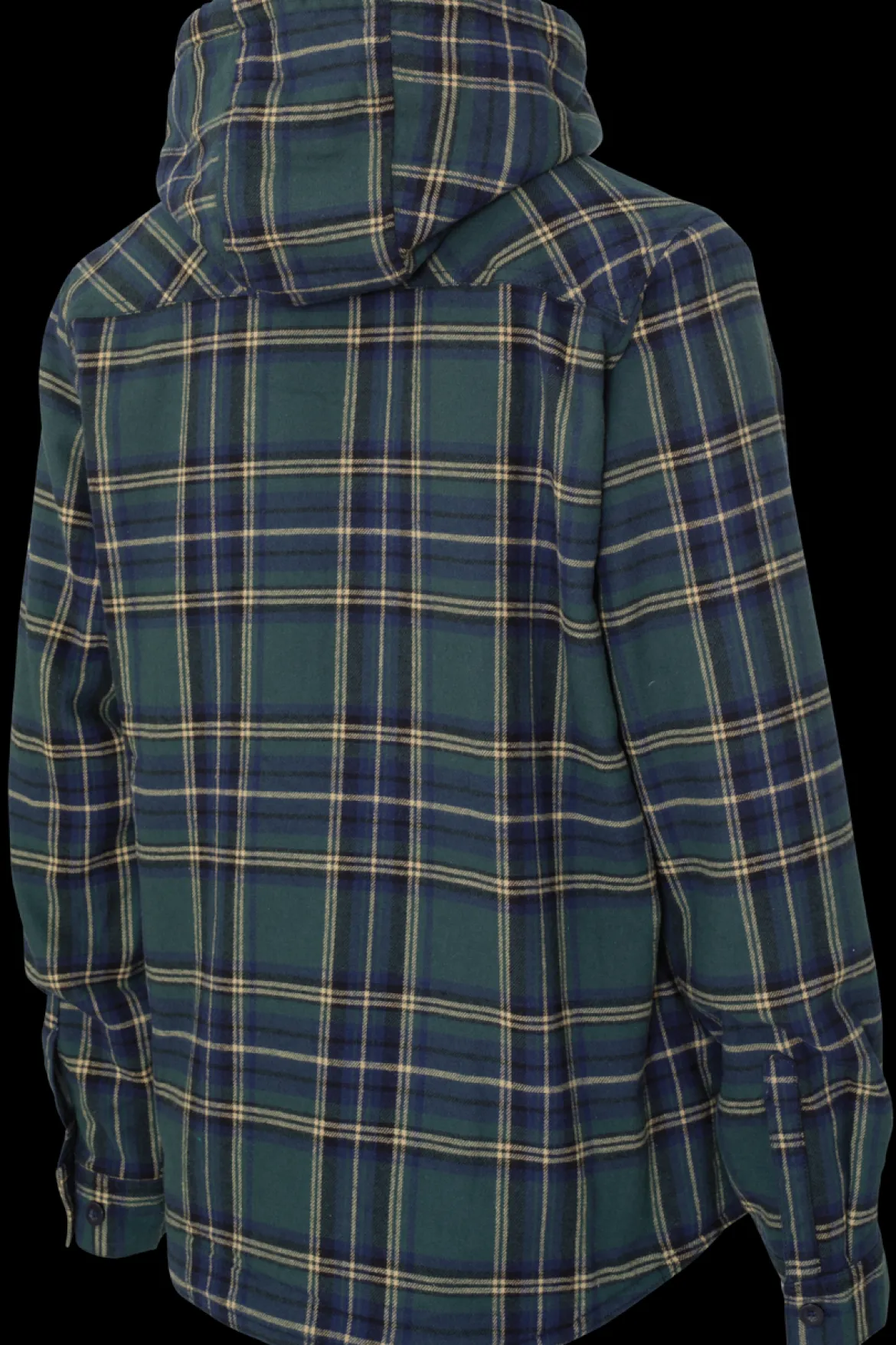 Tough Duck Women’s Ultra-Soft Plush Pile-Lined Flannel Shirt with Hood (WS121)