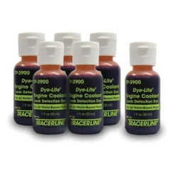 Tracerline 6pcs 30ml Engine Coolant Leak Detection Dye (TP3900-6)