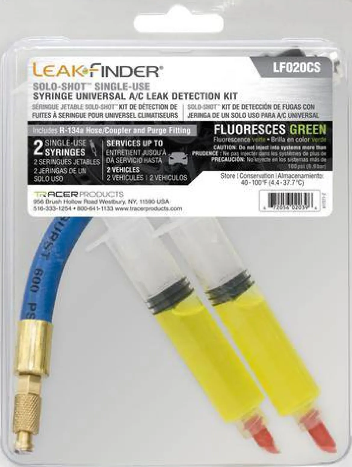 Tracerline Solo-Shot Universal AC Leak Detection Kit (LF020CS)