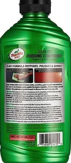 Turtle Wax Premium Grade Rubbing Compound - 18 Oz. , Green (T415)