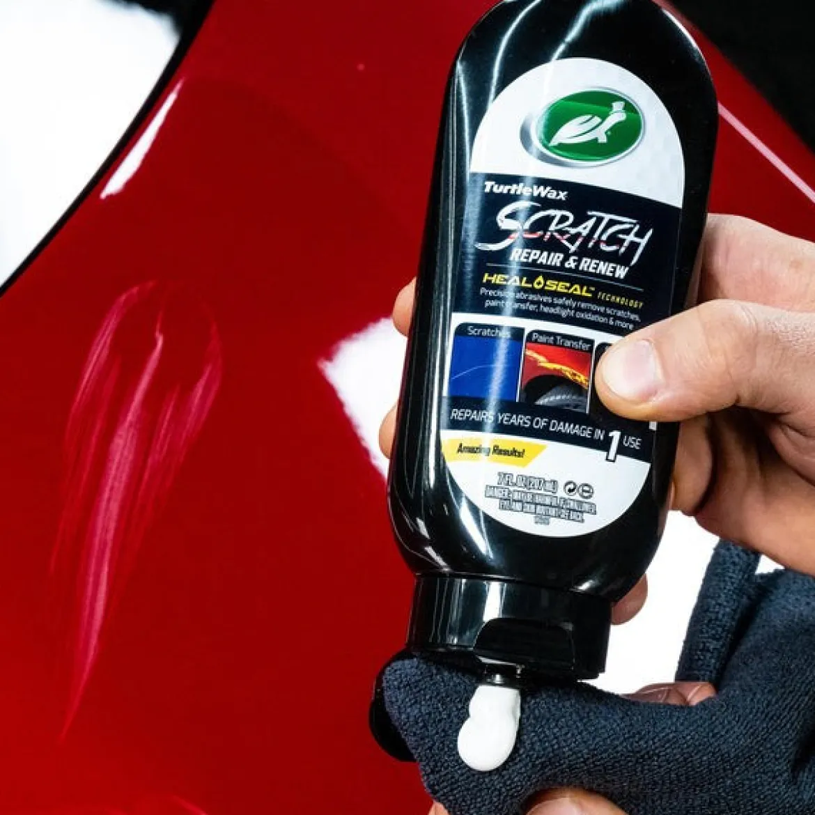 Turtle Wax Repair & Renew Scratch Remover - 7 Oz. (50935)