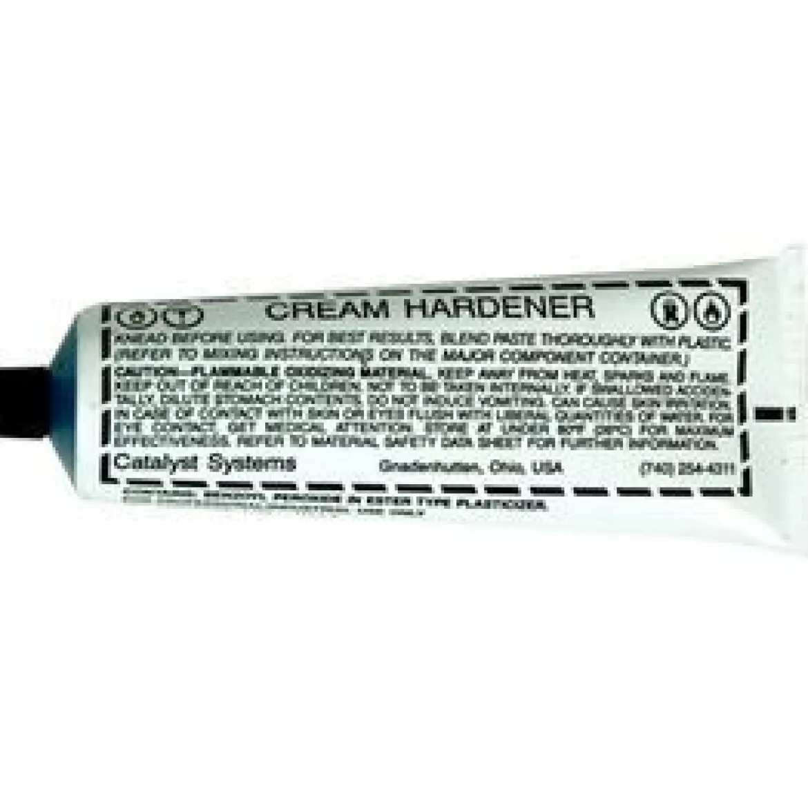 U. S. Chemical & Plastics 27012 Blue Cream Hardener 4 Oz.
