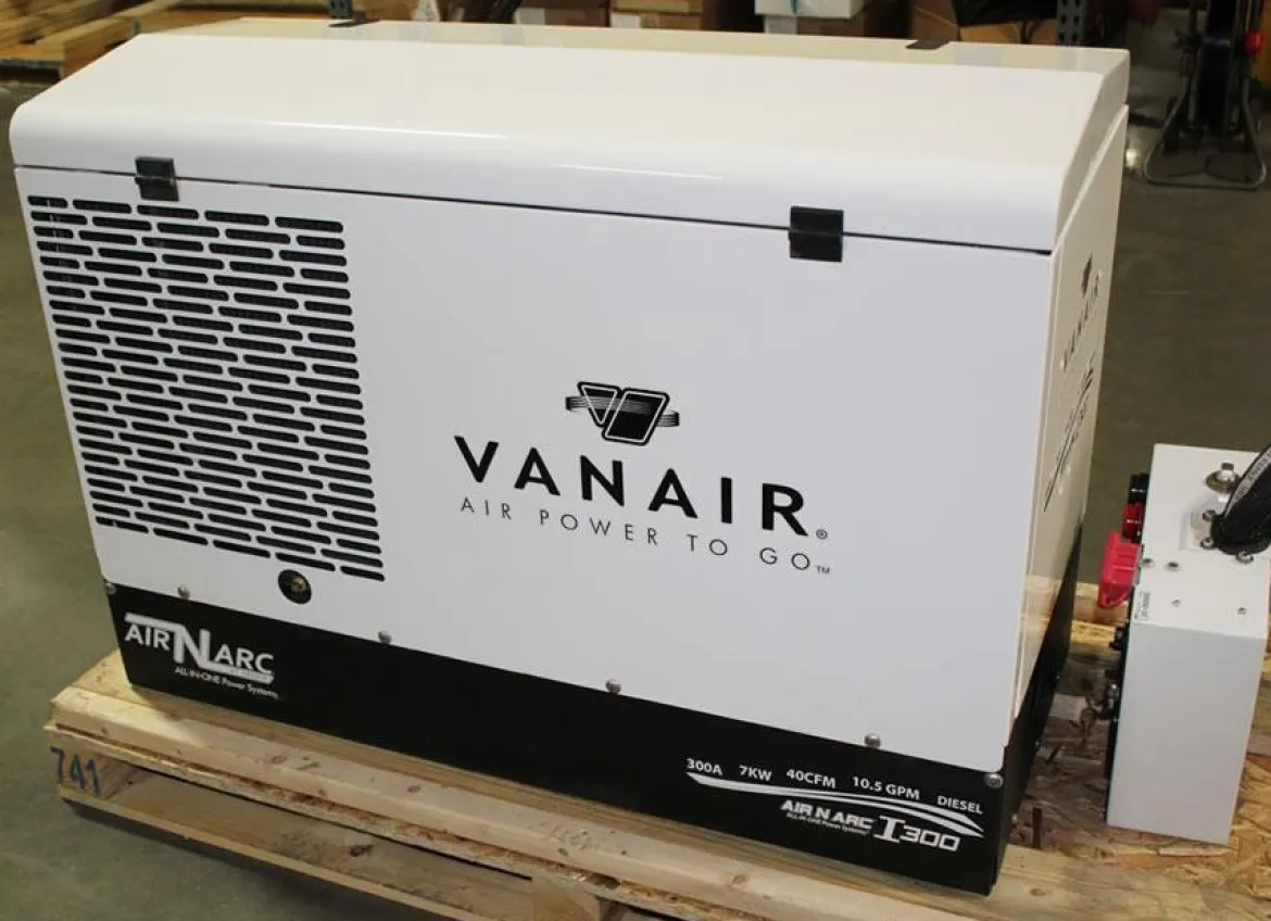 Vanair Air-N-Arc I-300D All-In-One Power System for Field Operations (051065)