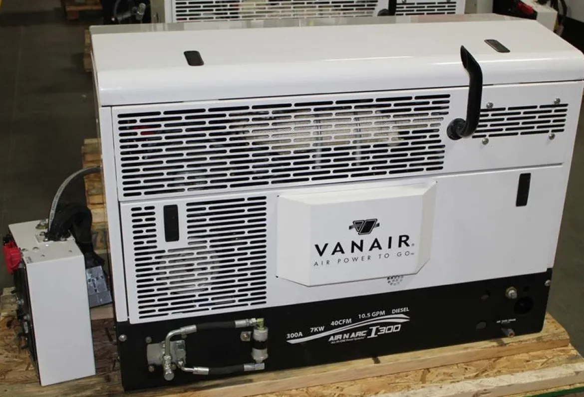 Vanair Air-N-Arc I-300D All-In-One Power System for Field Operations (051065)